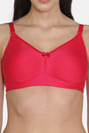 Tweens Single Layered Non Wired Full Coverage Minimiser Bra - Dark Pink — thumbnail 5